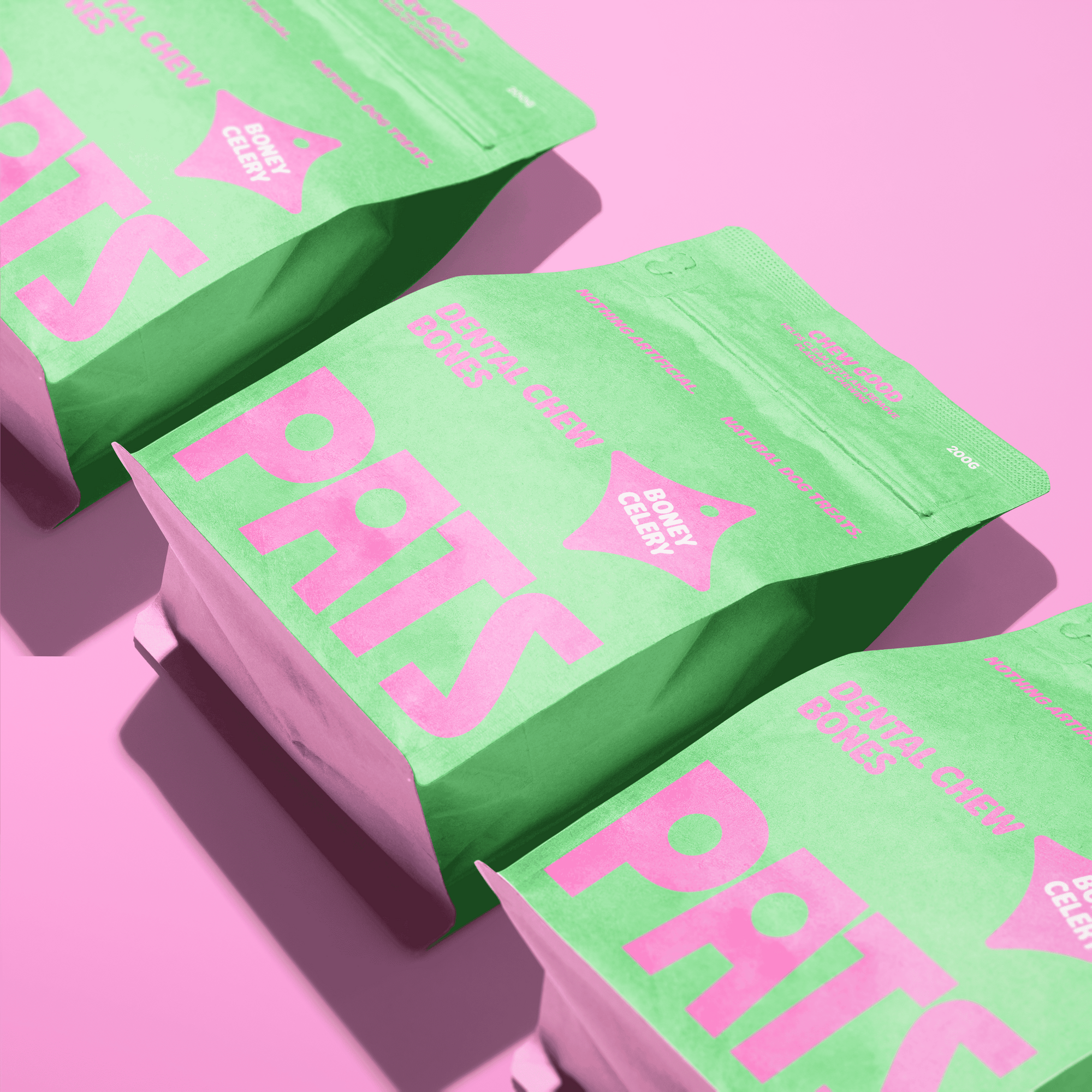 Dental Chew Bones - Boney Celery