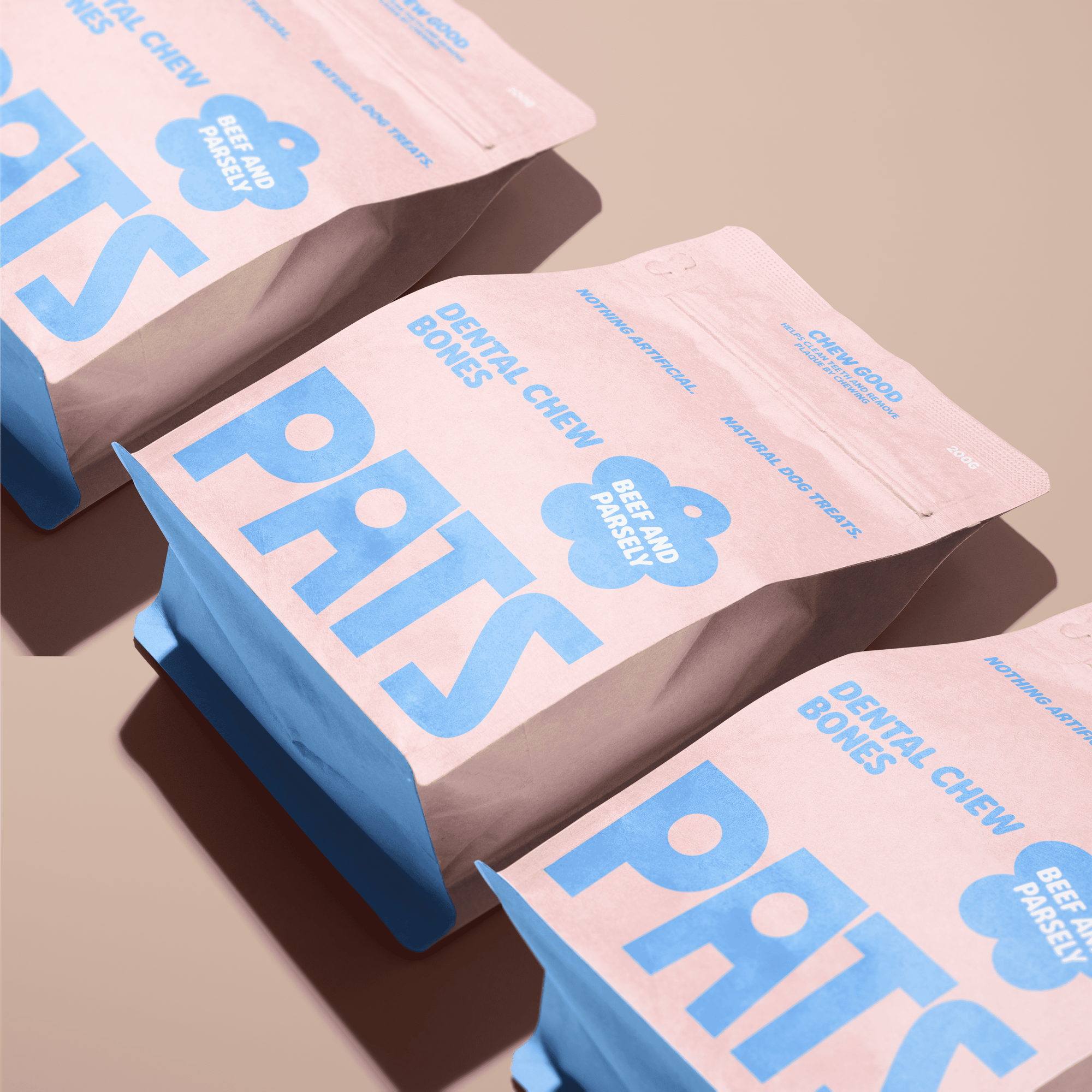 Dental Chew Bones - Beef and Parsely