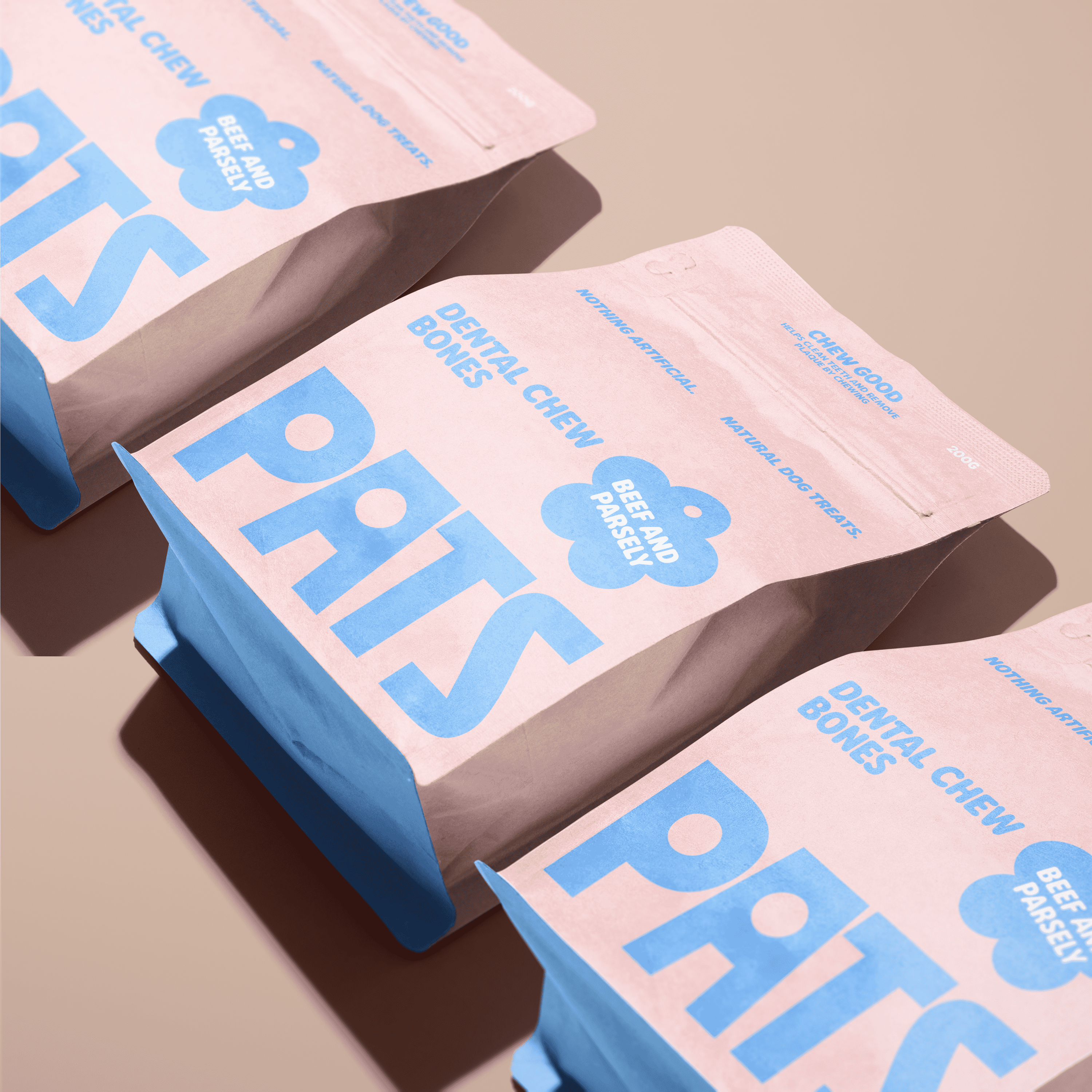 Dental Chew Bones - Beef and Parsely
