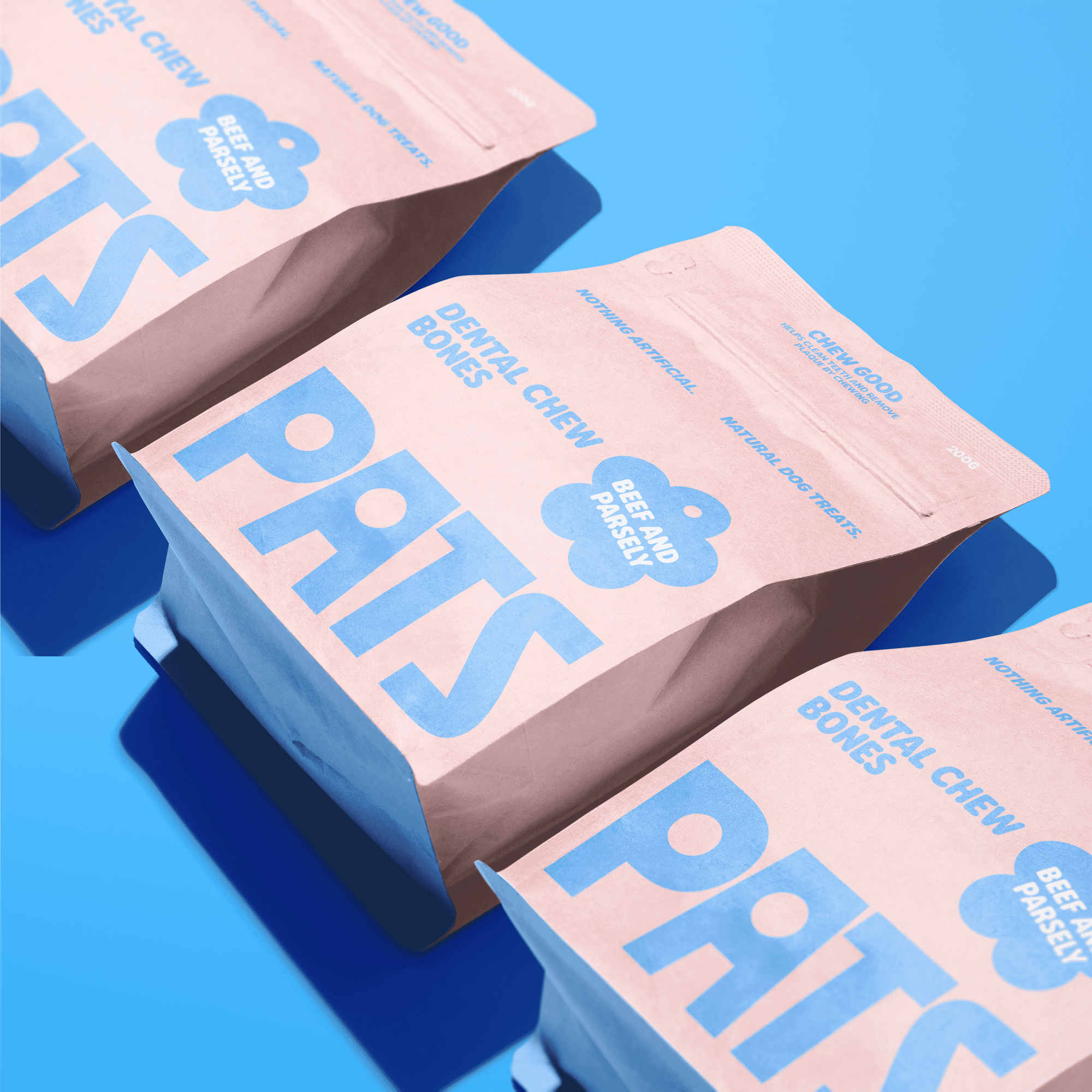 Dental Chew Bones - Beef and Parsely