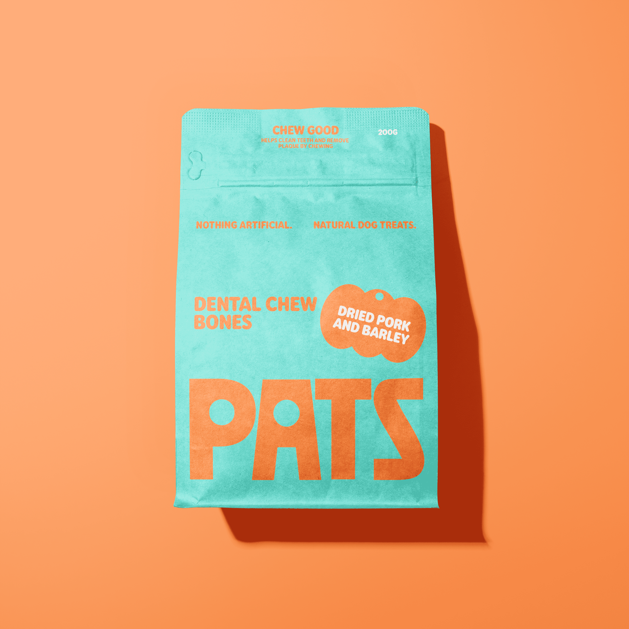 Dental Chew Bones - Dried Pork and Barley